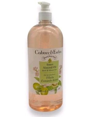 Crabtree & Evelyn Sweet Almond Oil Bath & Shower Gel NEW